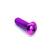 Purple M5 Titanium Button Head Bolt