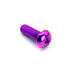 Purple M5 Titanium Button Head Bolt
