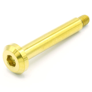 Buy gold M6 x 1.00 x 53mm Titanium Motor Head Shoulder Bolt