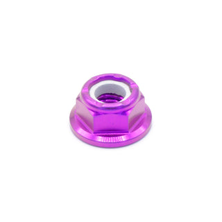 Buy purple M6 x 1.00 Titanium Nyloc Nut