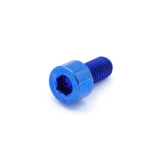 Buy blue M6 x 1.00 x 10mm Titanium Socket Cap Bolt