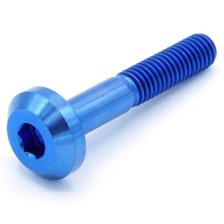 Buy blue M6 x 1.00 x 35mm Titanium Motor Head Bolt
