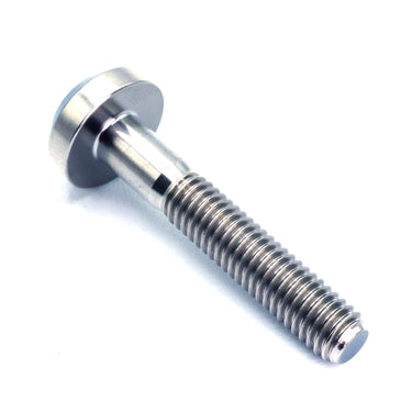 M6 x 1.00 x 35mm Motor Head Bolt – Raw Titanium Dress Up Hardware