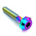 M6 x 1.00 x 35mm Motor Head Bolt – Multicolored Titanium Dress Up Hardware