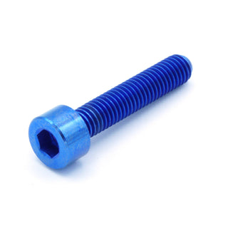 Buy blue M5 x .8 x 25mm Titanium Socket Head Bolt