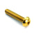 Gold M5 Titanium Button Head Bolt