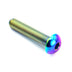 Multicolored M5 Titanium Button Head Bolt