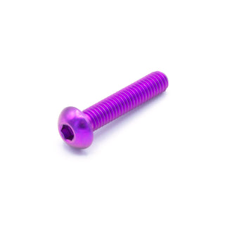 Buy purple M4 x .7 x 20mm Titanium Button Head Bolt