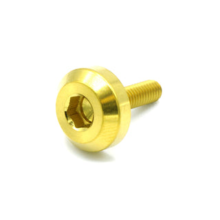 Buy gold M4 x .7 x 15mm Titanium Motor Head Bolt