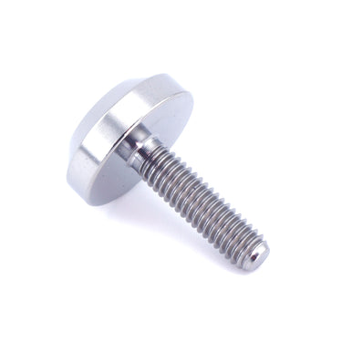 M4 x .7 x 15mm Polished GR5 Titanium Motor Head Bolt - Fast Turn Fittings