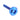 M4 x .7 x 25mm Blue GR5 Titanium Motor Head Bolt - Fast Turn Fittings