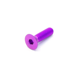 Buy purple M4 x .7 x 15mm Titanium Countersunk Bolt