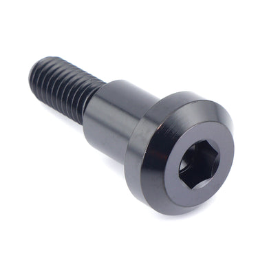 M6 x 1.00 x 25mm Black Titanium Motor Head Shoulder Bolt – Grade 5 Dress Up Hardware