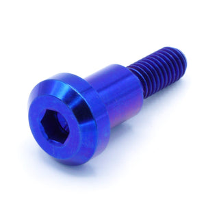 Buy blue M6 x 1.00 x 25mm Titanium Motor Head Shoulder Bolt