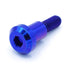 M6 x 1.00 x 25mm Motor Head Shoulder Bolt – Blue Titanium Dress Up Hardware