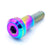 M6 x 1.00 x 25mm Motor Head Shoulder Bolt – Multicolored Titanium Dress Up Hardware