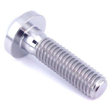 M8 x 1.25 x 30mm Titanium Motor Head Bolt - Polished