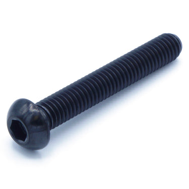 Perno de cabeza de botón de titanio M6 x 1,00 x 40 mm