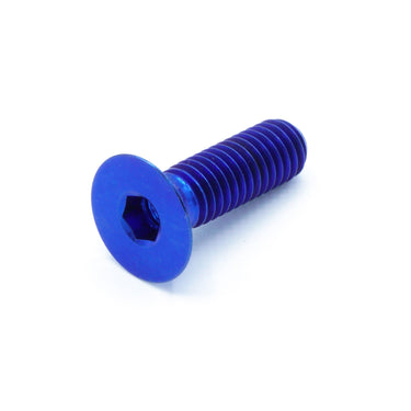Perno avellanado de titanio M6 x 1,00 x 20 mm