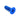 M6 x 1.00 x 20mm Blue GR5 Titanium Countersunk Bolt - Fast Turn Fittings