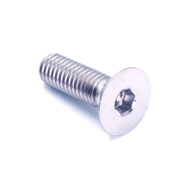 M6 x 1.00 x 20mm Polished GR5 Titanium Countersunk Bolt - Fast Turn Fittings