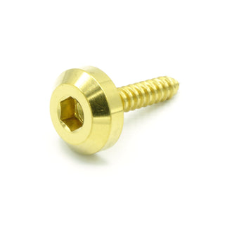 Buy gold M4 x 1.4 x 20mm Titanium Motor Head Screw
