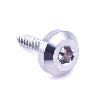 M4 x 1.4 x 20mm Titanium Motor Head Screw – Polished Finish