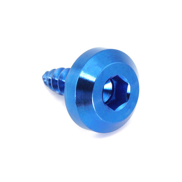 M5 x 2.0 x 15mm Blue GR5 Titanium Motor Head Screw - Fast Turn Fittings