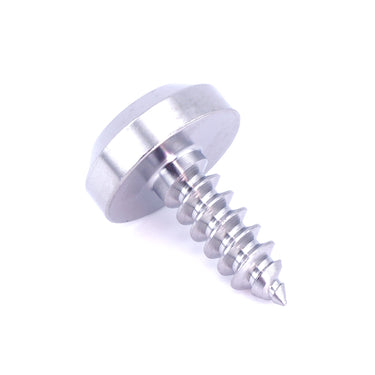 M5 x 2.0 x 15mm Polished GR5 Titanium Motor Head Screw - Fast Turn Fittings