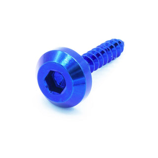 Buy blue M6 x 1.5 x 15mm Titanium Motor Head Screw