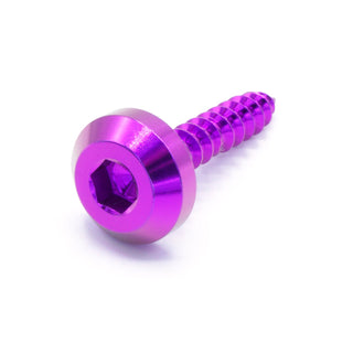 Buy purple M6 x 1.5 x 15mm Titanium Motor Head Screw
