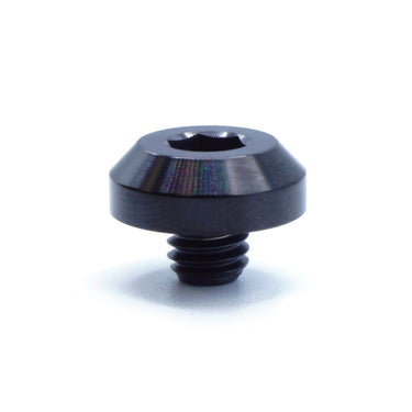 M6 x 1.00 x 5mm Motor Head Bolt – Black Titanium Dress Up Hardware