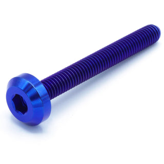 Buy blue M6 x 1.00 x 50mm Titanium Motor Head Bolt
