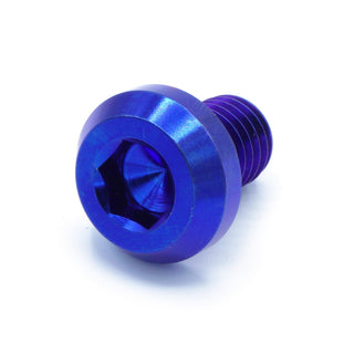 Buy blue M10 x 1.50 x 15mm Titanium Motor Head Bolt