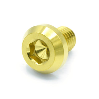 Buy gold M10 x 1.50 x 15mm Titanium Motor Head Bolt