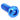 M10 x 1.50 x 25mm Blue Titanium Motor Head Bolt — Grade 5 Ti-6Al-4V dress up hardware by Fast Turn Fittings