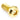 M10 x 1.50 x 25mm Gold Titanium Motor Head Bolt — Grade 5 Ti-6Al-4V dress up hardware by Fast Turn Fittings