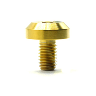 Buy gold M6 x 1.00 x 10mm Titanium Motor Head Bolt
