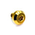 M6 x 1.00 x 10mm Motor Head Bolt – Gold Titanium Dress Up Hardware