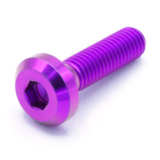 Buy purple M8 x 1.25 x 35mm Titanium Motor Head Bolt