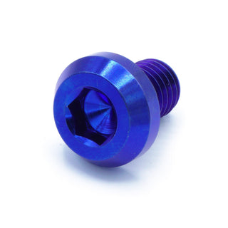 Buy blue M10 x 1.25 x 15mm Titanium Motor Head Bolt