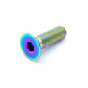 M6 x 1.00 x 10mm Titanium Countersunk Bolt