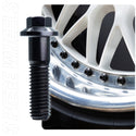 Titanium Three Piece Wheel Bolts - M6 x 32mm