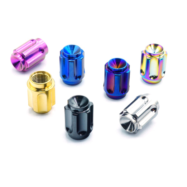 Titanium Gear Valve Stem Cap