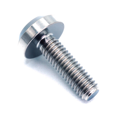 M6 x 1.00 x 20mm Motor Head Bolt – Raw Titanium Dress Up Hardware
