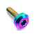 M6 x 1.00 x 20mm Motor Head Bolt – Multicolored Titanium Dress Up Hardware