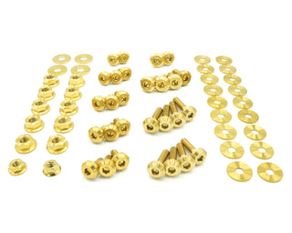 Buy gold Titanium Hardware Engine Bay Kit - Infiniti Q50 (2014-2015)