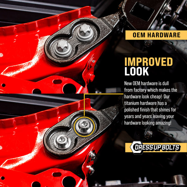 Titanium Hardware Seat Kit - BMW G80 M3/M4 (2021+)