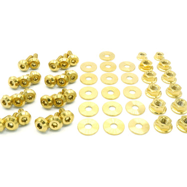 Stage 2 Titanium Hardware Engine Bay Kit - Mazda Miata (1989-1997)