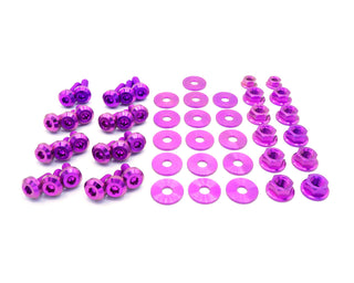 Buy purple Stage 2 Titanium Hardware Engine Bay Kit - Mazda Miata (1989-1997)